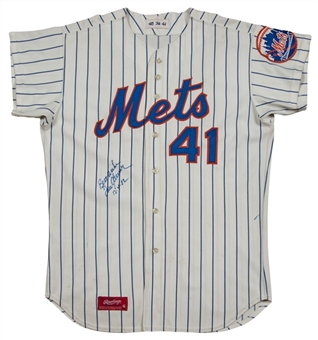 1974 Tom Seaver Game Used and Signed New York Mets Home Jersey (MEARS A10 & PSA/DNA)